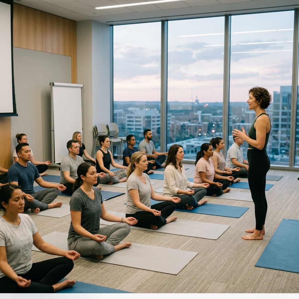 Group Yoga Event